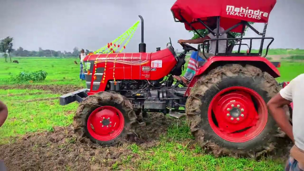 New , Mahindra yuvo tech plus 858 di 4wd নতুন নিলাম জানি না কেমন চাষ হবে , দেখা যাক কেমন হয়