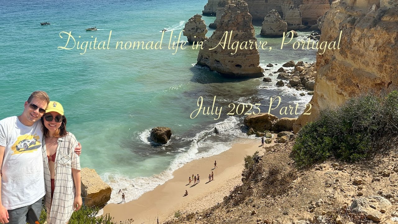 Ep 4 Digital nomad life in Algarve Portuga Part 2| Lisbon| Summer 2023| Hiking