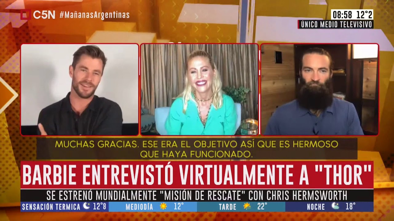 Barbie Simons - Entrevista a Chris Hermsworth y Sam Hargrave de 