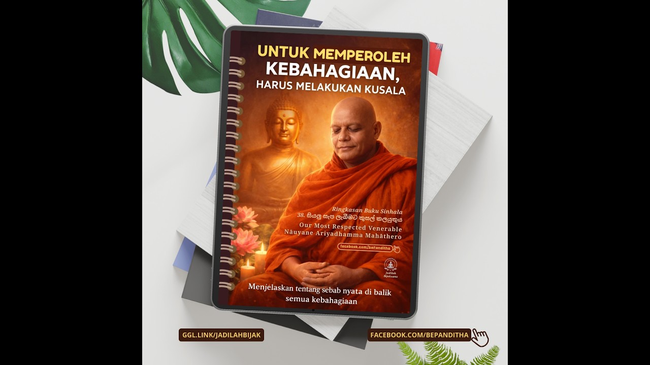 Kusala Hukum Kebahagiaan Ringkasan Buku Sinhala Mendiang YM Nāuyane Ariyadhamma Mahāthero Bhante S56