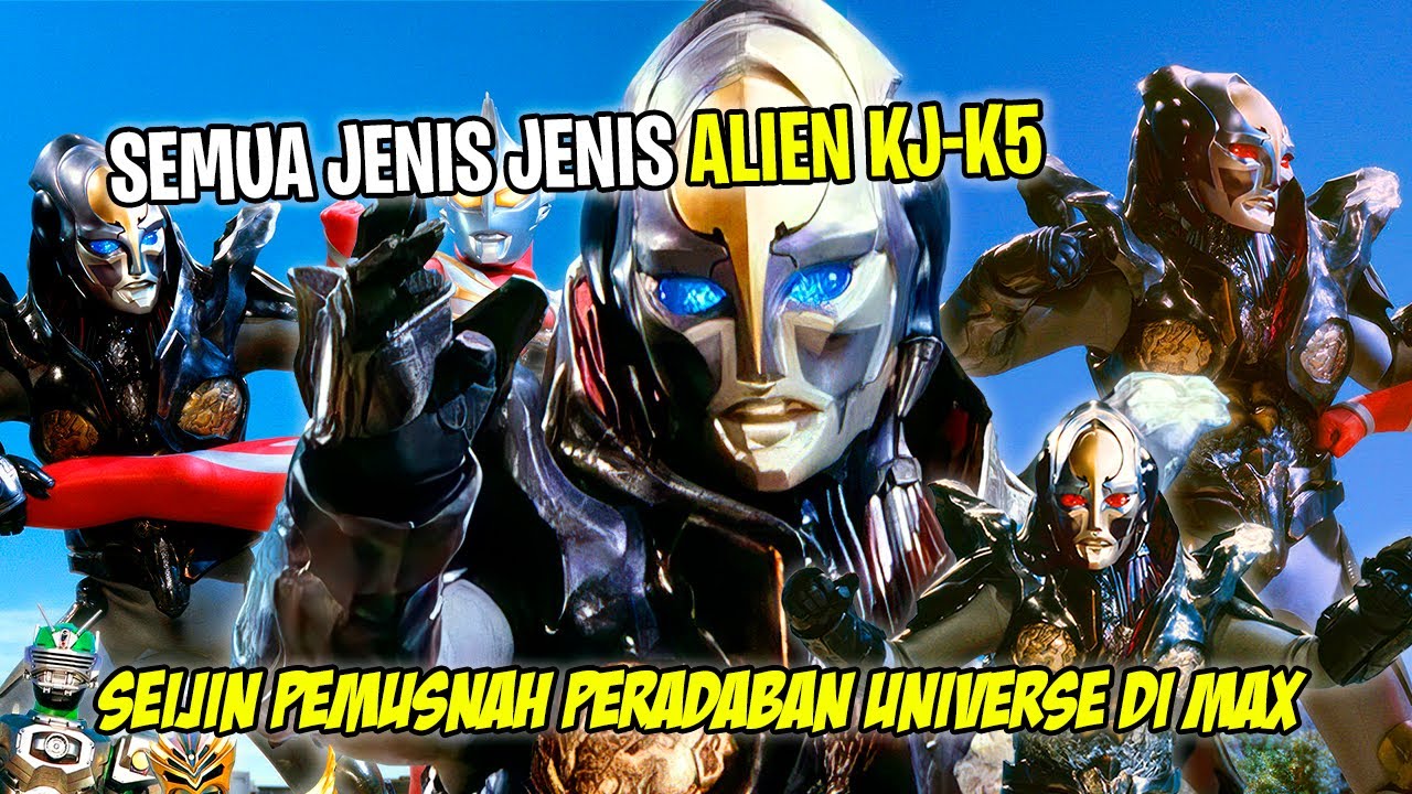 SEIJIN PERADABAN MAX !! EASTER EGG CAST RYUKI ? - Bahas Semua Jenis Jenis Seijin KJ-K5 Ultraman Max