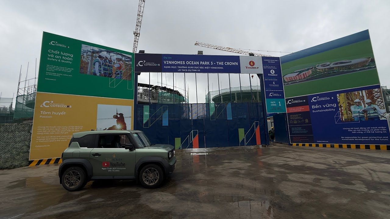 Vin Nexus Center tại Vinhomes Ocean Park 3 tổng mức đầu tư 500 tỷ, diện tích 16h