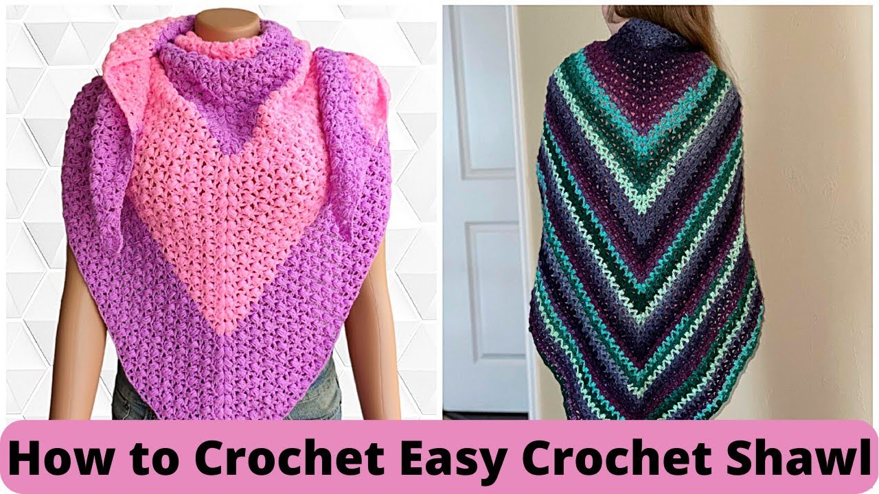 How to Create a Stunning Crochet Shawl | Field of Puffs Pattern Tutorial
