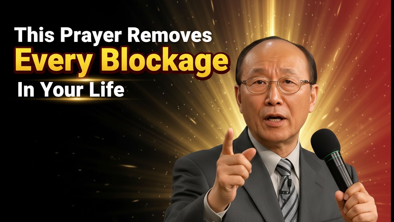 This Prayer Removes Every Blockage in Your Life | Dr David Yonggi Cho