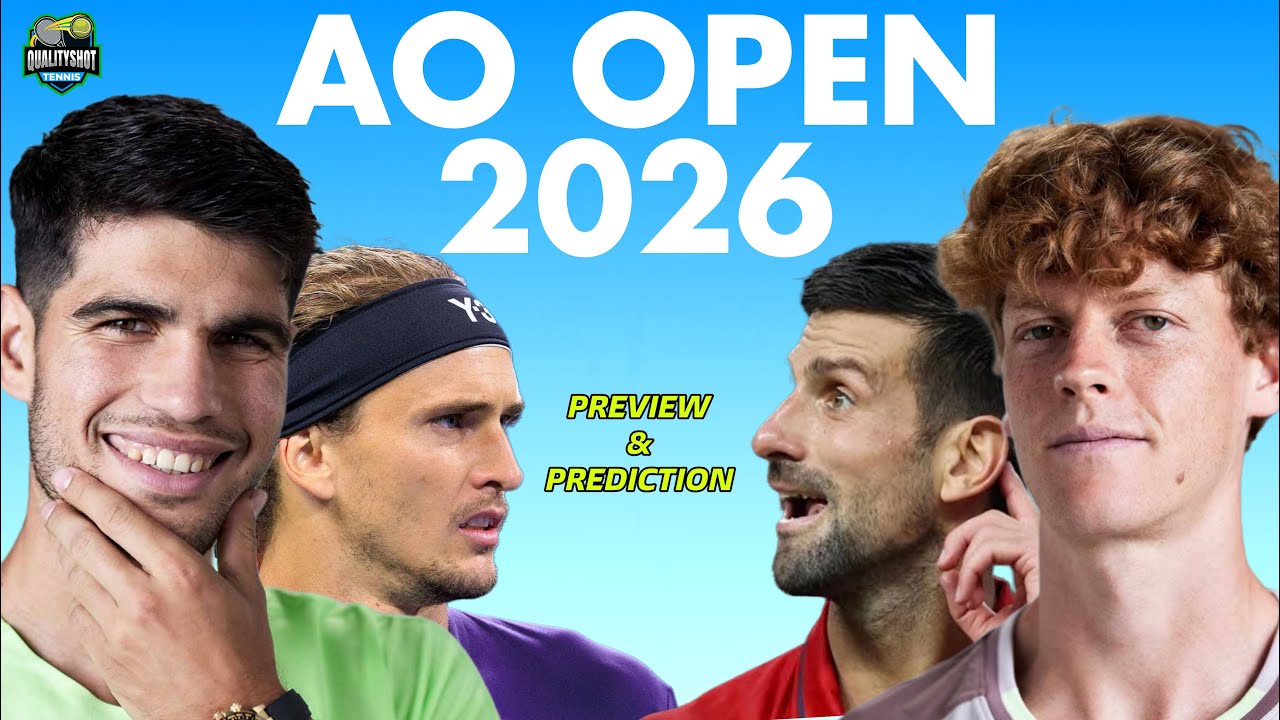 Australian Open 2026 Draw Preview & Predictions | Who Can Stop An Alcaraz vs Sinner Final?