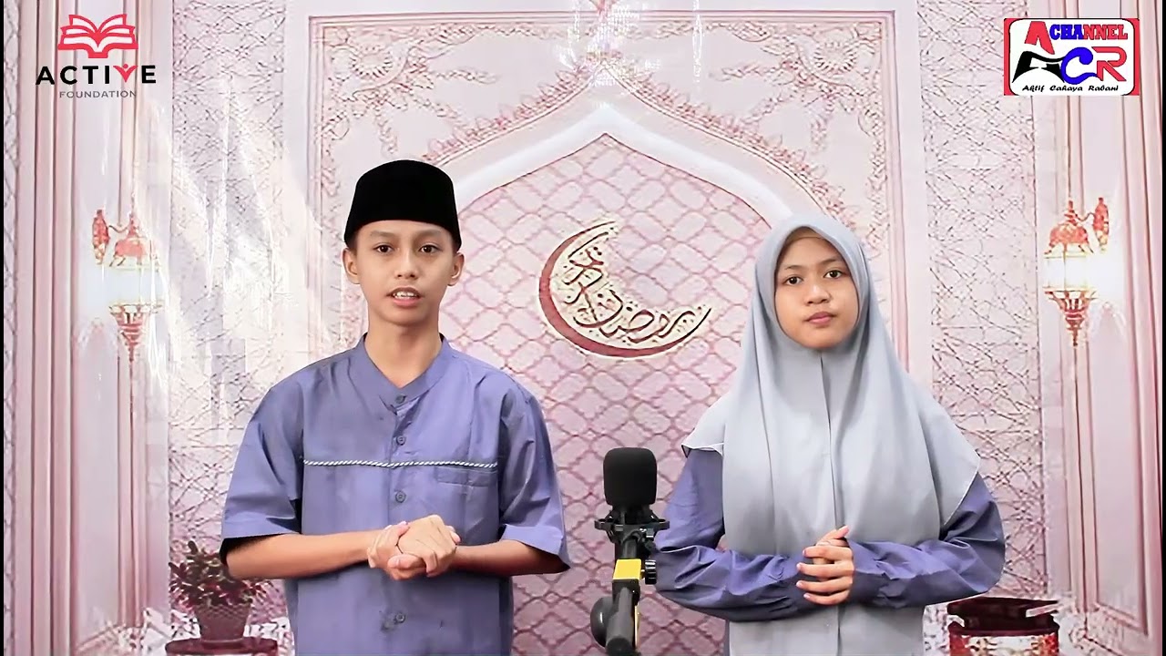 [11 Ramadhan 1447H] ZAM JUNIORS - Adam dan Syafa: Tadabbur Ma'na Harfunnida (QS. Al-Hasyr :18)