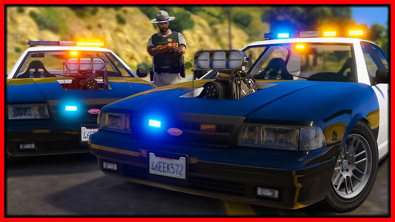 GTA 5 Roleplay - DRAG CAR COPS TROLLING PEOPLE | RedlineRP