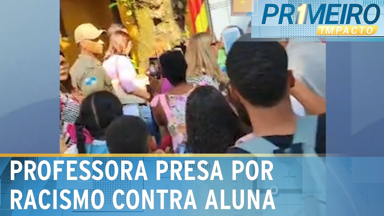 RJ: Professora é presa em flagrante por racismo contra aluna | Primeiro Impacto (12/06/24)