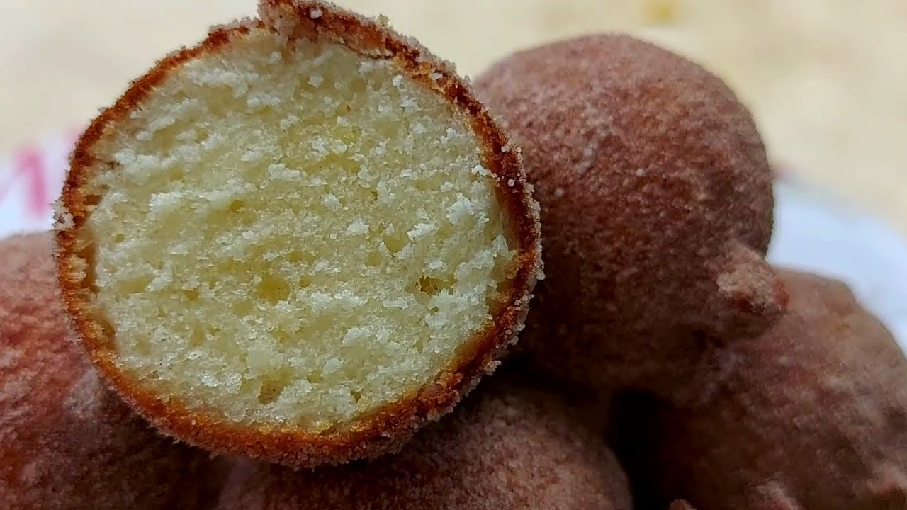 Bolinho de chuva da vovó 👵macio e sequinho com vinagre🥰