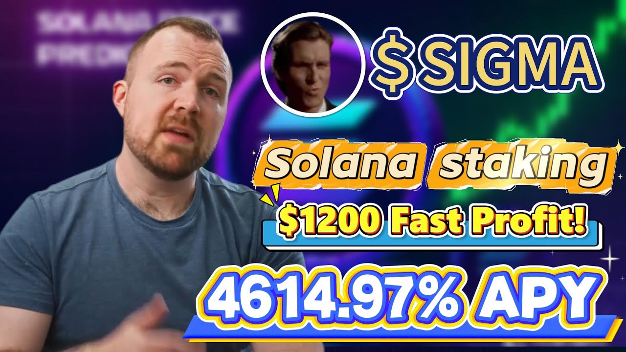 Crypto Bull Market Survival: Stake SIGMA Token 4614.97% APY