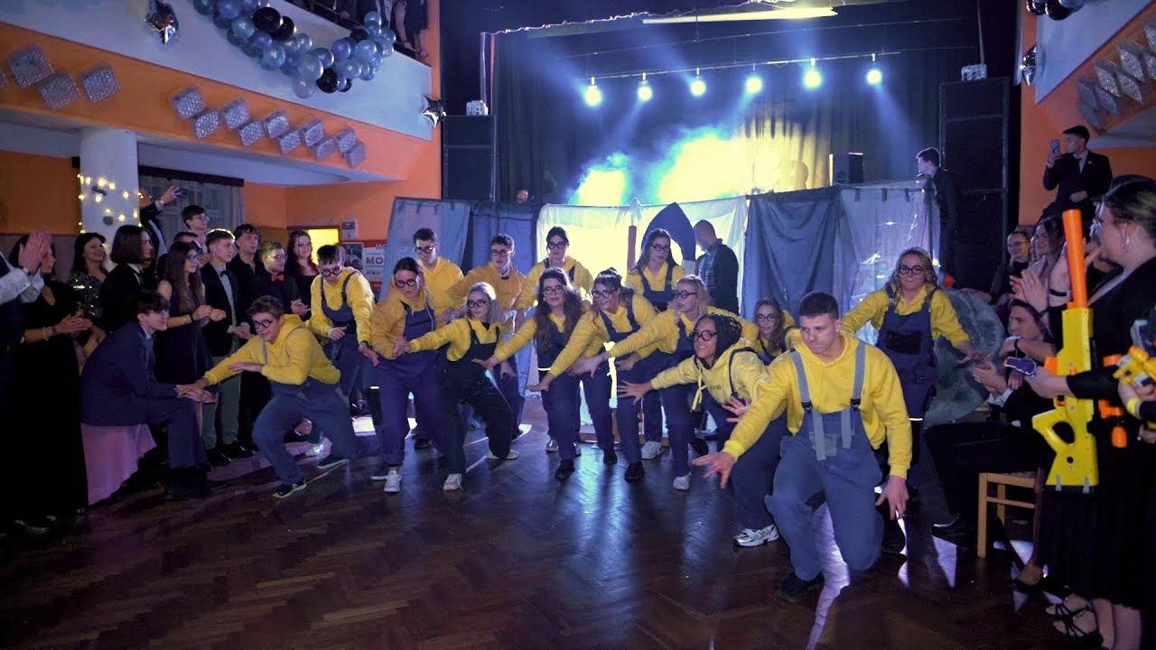Maturitní ples 4.B - Leden 2024 | Půlnoční překvapení | Gymnázium Jevíčko