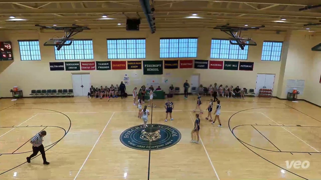 Foxcroft Basketball vs Highland School