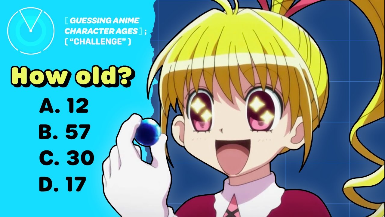 Guessing Anime Character Ages [GAME] | Beyond the Bot