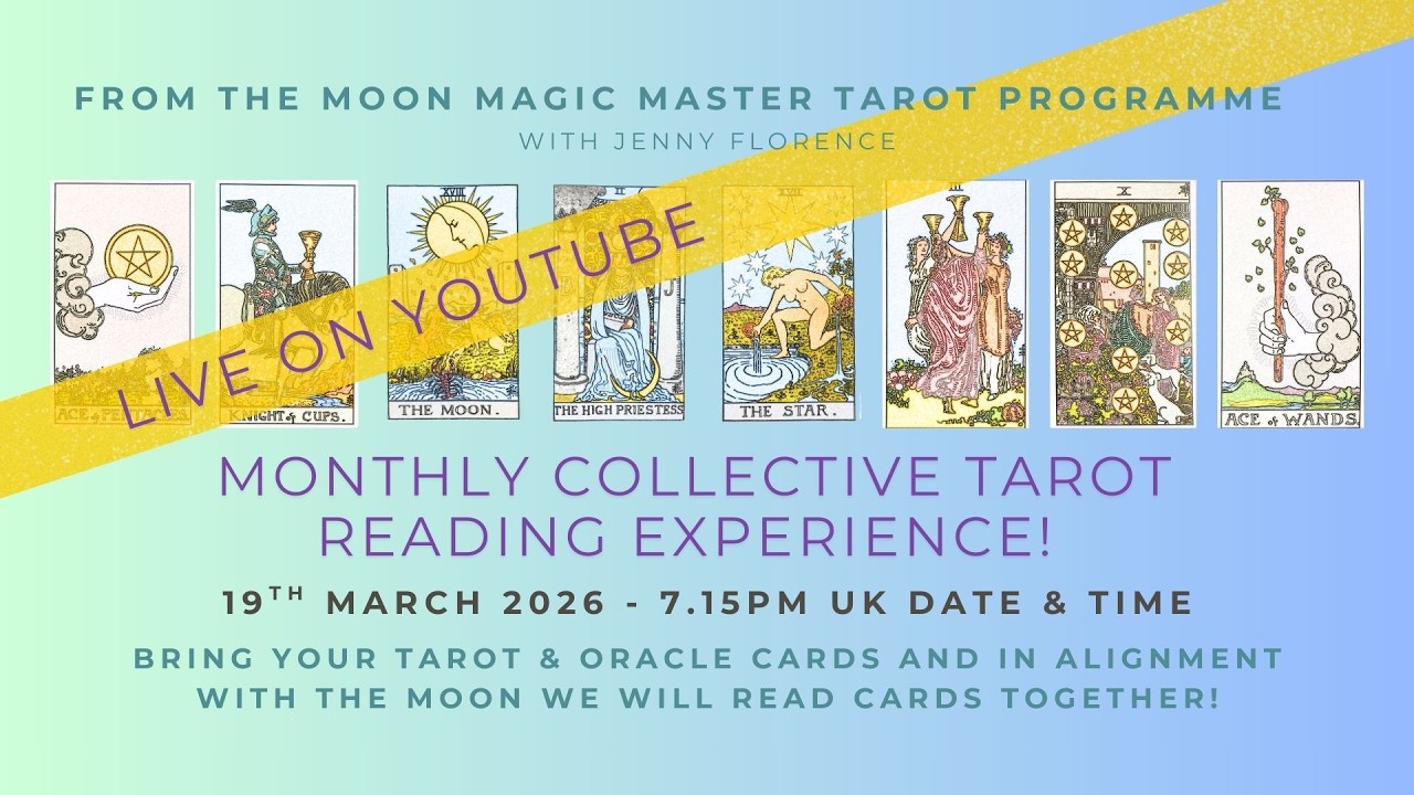 A Collective Tarot Reading Event... on the Day of The New Moon 🌘🌗🌕🌓🌒