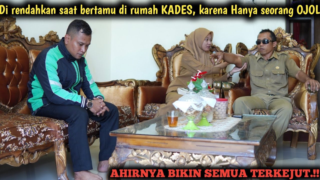 DIRENDAHKAN SAAT BERTAMU DIRUMAH KADES, KARENA HANYA SEORANG OJOL, AKHIRNYA BIKIN KADES TERKEJUT !!