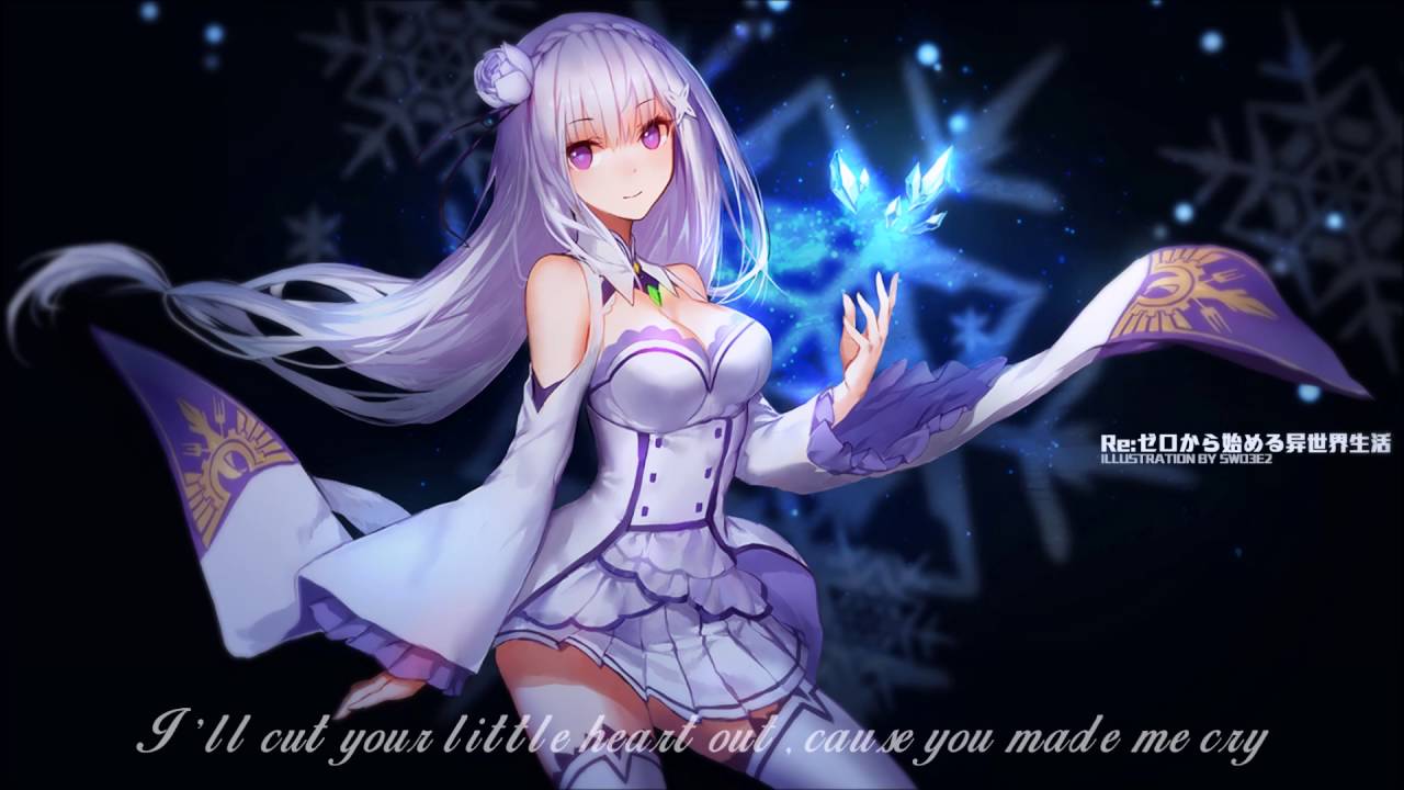 Nightcore - Girl With One Eye [lyrics]