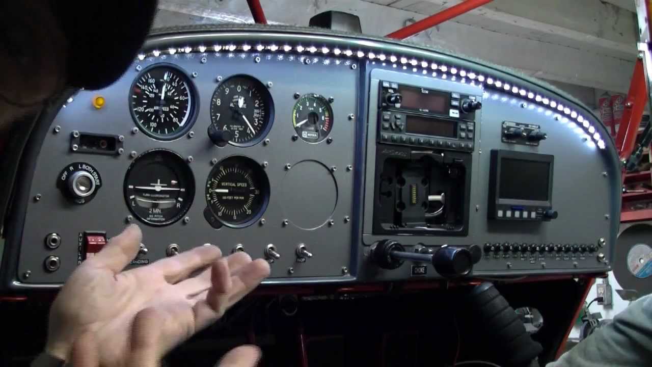 LED Cockpit Lighting System for Aircraft Interiors - BUY NOW $45