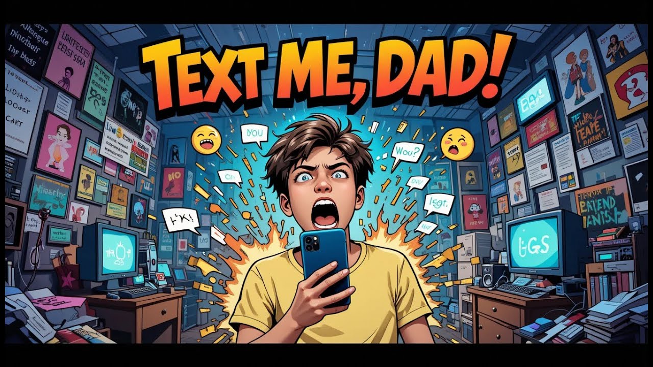 Suno (AI Generated) - Text Me, Dad! (punk-rock)
