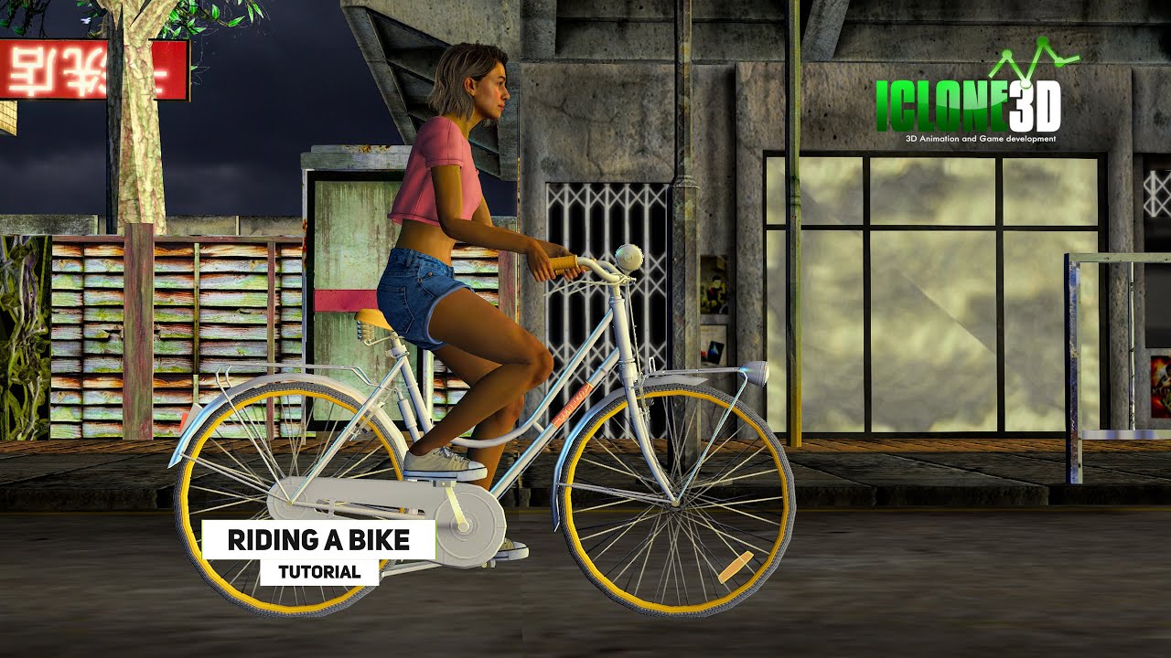 iClone 8 | Tips & Tricks - Animate riding a Bike