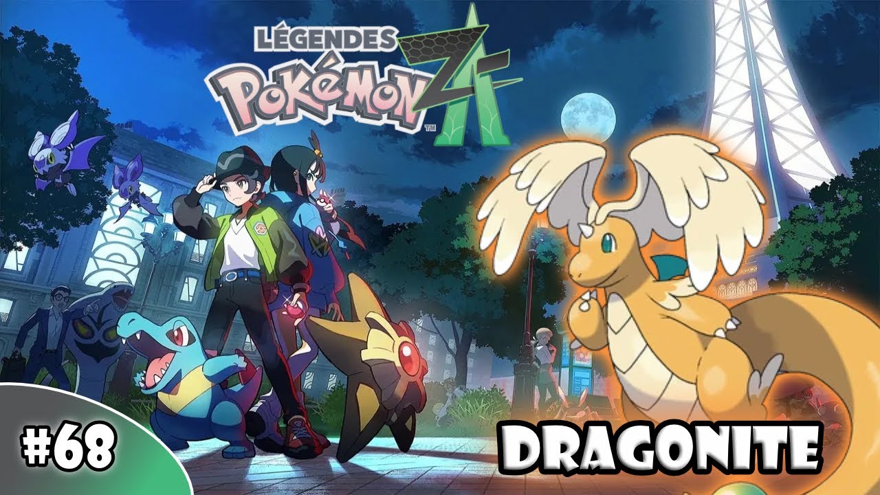 Pokemon Lengend ZA #68 - Fighting the one and only Dragonite