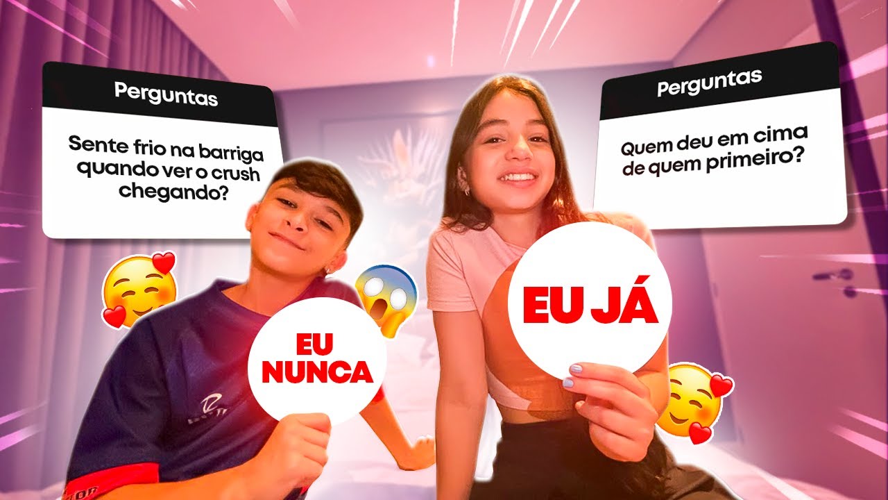 EU NUNCA e EU JÁ COM O RICARDINHO - POLÊMICAS😱