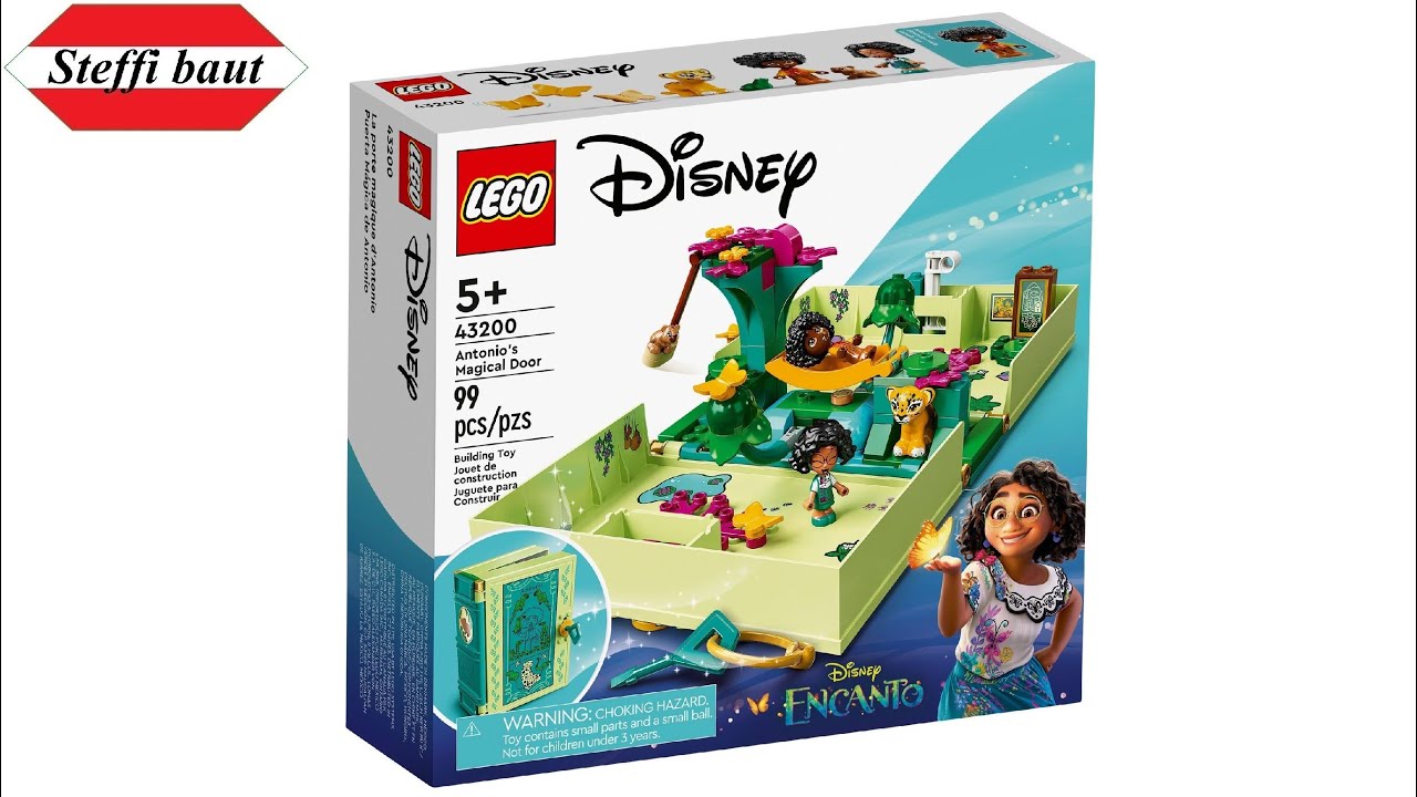 LEGO Disney Encanto 43200 Antonio's Magical Door unboxing & build