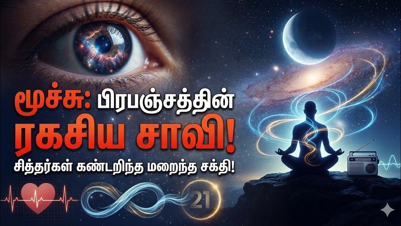 🧘🏻 மூச்சு: பிரபஞ்சத்தின் ரகசிய சாவி! சித்தர்கள் கண்டறிந்த அந்த ஒரு ரகசியம்! #சிந்தித்துப்பார் 