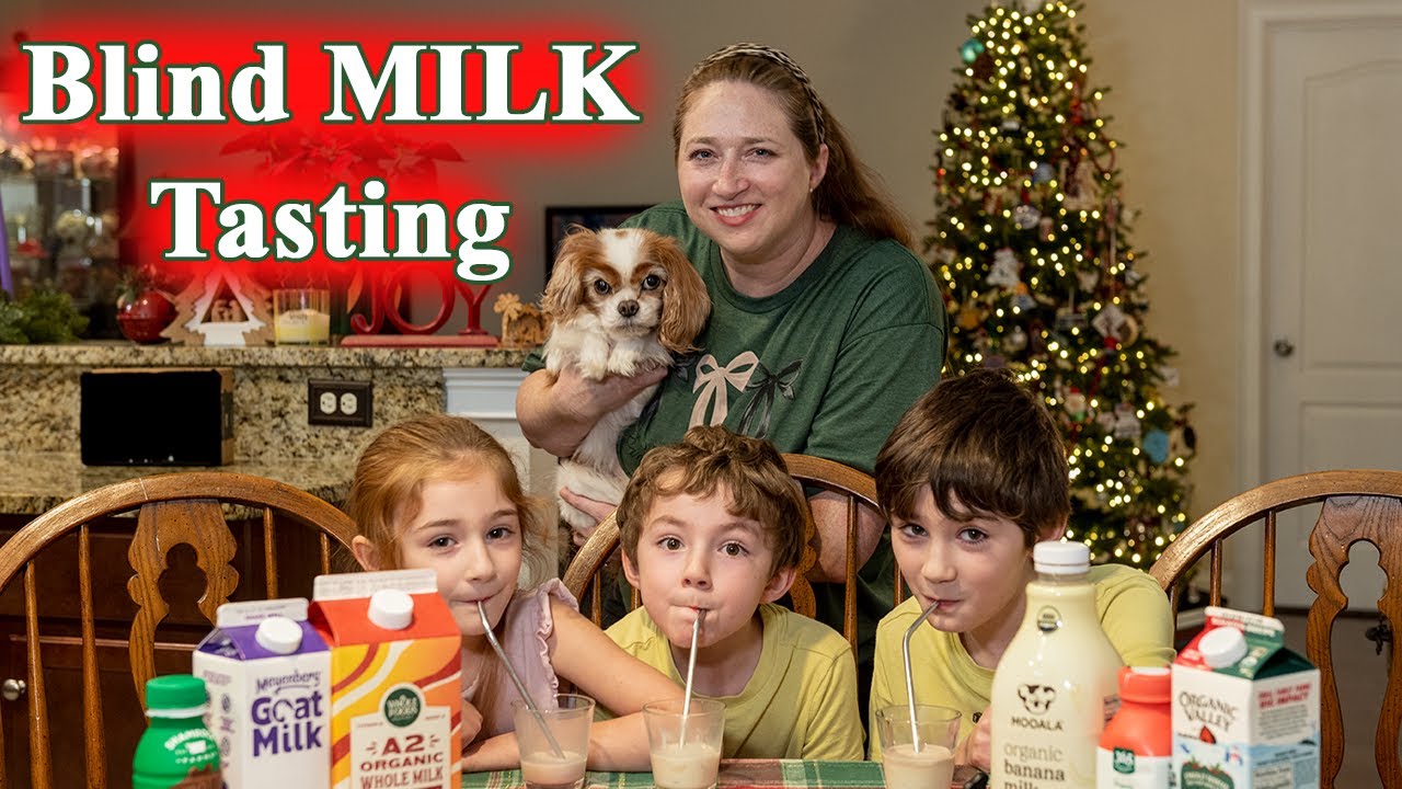Blind Milk Tasting Video 