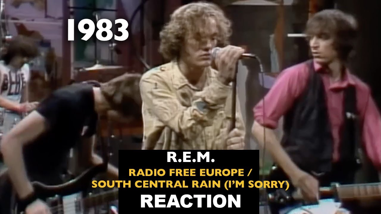 Reaction: R.E.M. in 1983: Radio Free Europe, South Central Rain (David Letterman)