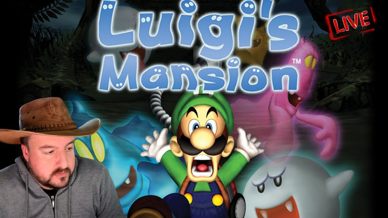Conhe&ccedil;a o Cl&aacute;ssico: Live de Luigi's Mansion do Game Cube! #parte3 #CM7Team 🤠