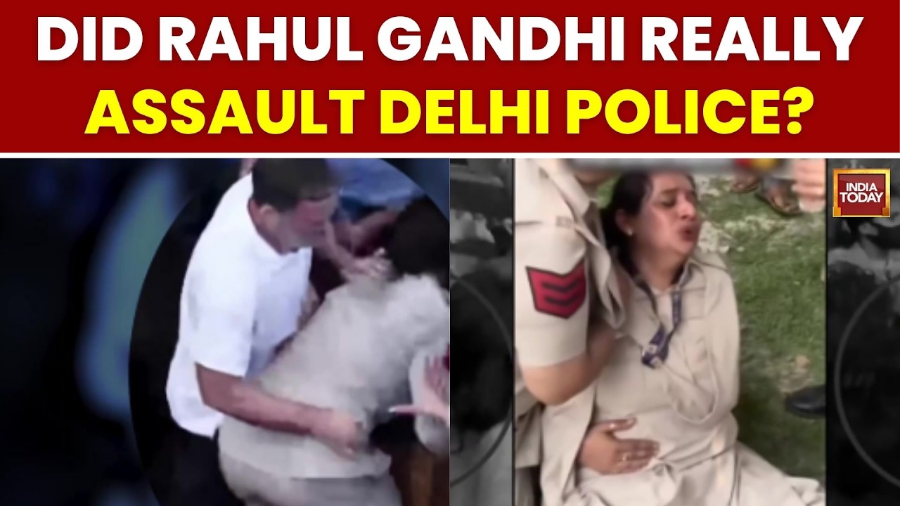 INDIA Bloc Protest: Police Analyzes Rahul's Alleged Assault Videos | Congress | Jantar Mantar | FIR