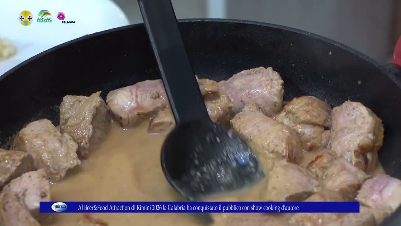 Al Beer&Food Attraction di Rimini la Calabria ha conquistato il pubblico con show cooking d’autore