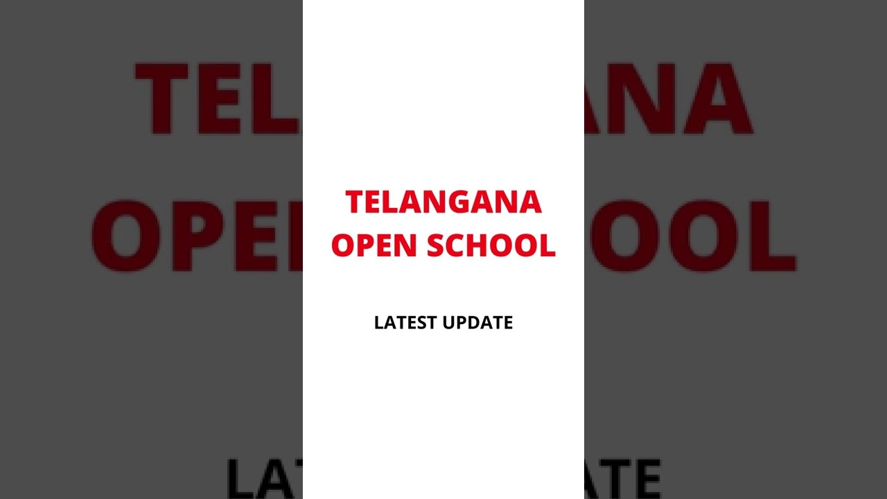 TS Open School Exam Date 2022 |Open Inter Exam Date 2022TS |TS Open School Hall Ticekts Release 2022