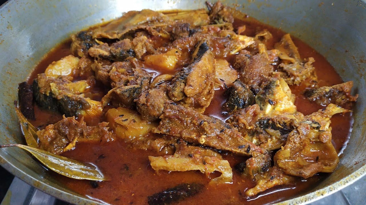 বোয়ালমাছের মাথা ঠিক এই ভাবে রান্না করলে মাংস কেও হার মানায় #video #food #cooking #recipe #boalfish