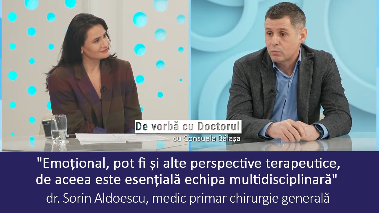 CANCERUL COLORECTAL POATE FI DEPISTAT PRIN SCREENING - DR. SORIN ALDOESCU