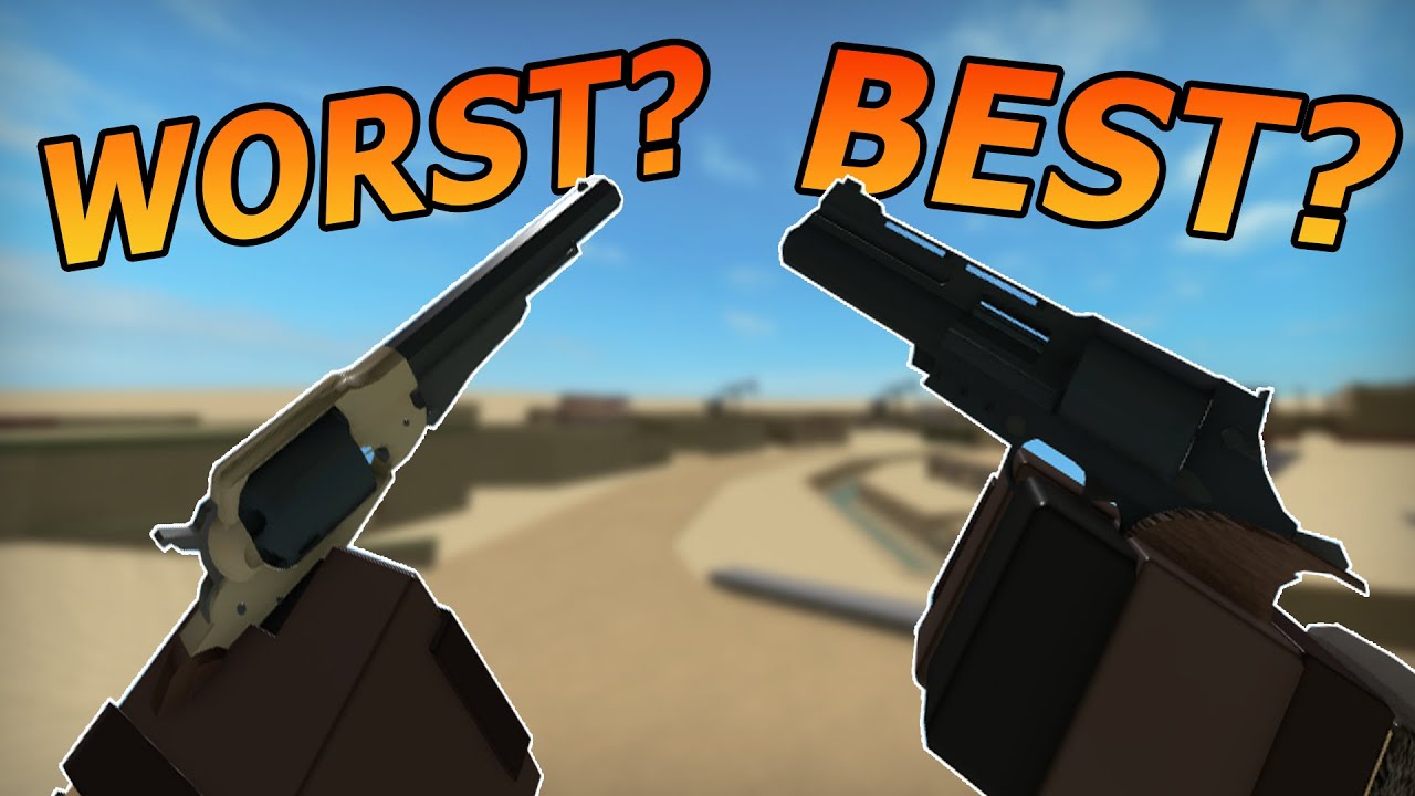 Revolvers - From Worst to Best (Phantom Forces)