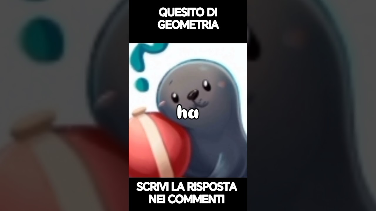 Quesito di geometria. scrivi la risposta nei commenti