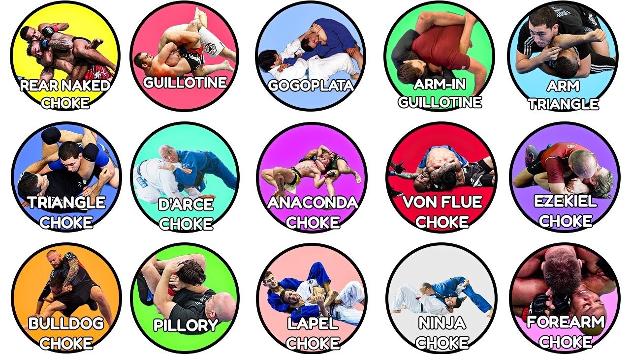 Every MMA Submission Choke Explained in 25 Minutes