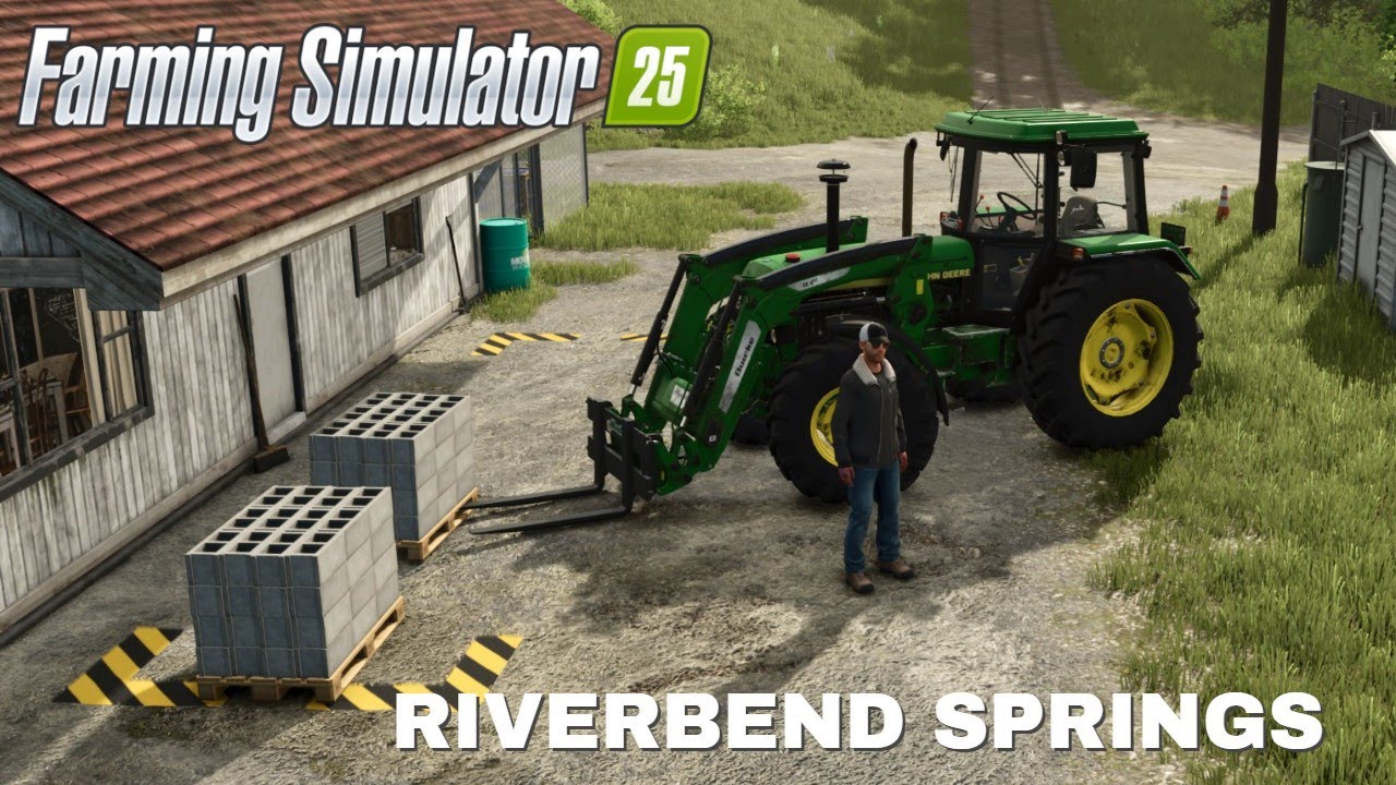 Cement Factory Guide | Starting New Business With Cement And Bricks  | Farming Simulator 25 Ep 7
