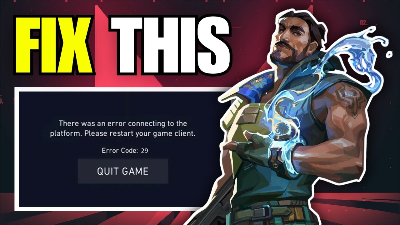 Как исправить ошибку VAL 29 в Valorant (полное руководство)