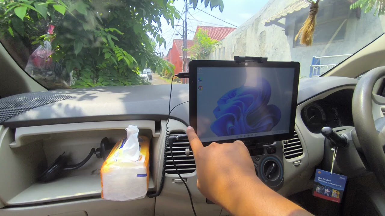 DIY Pasang Tablet Fujitsu V727 M3-7Y30 di Mobil - Headunit Rasa Laptop!