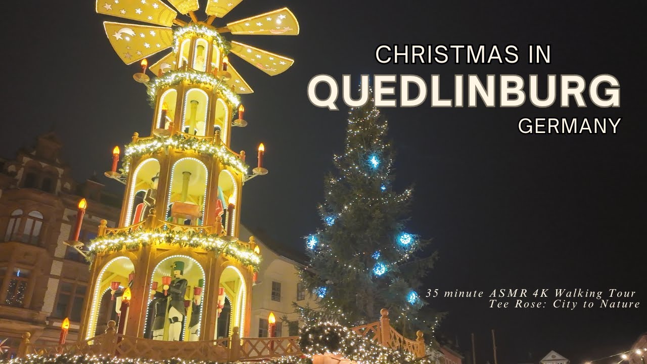 Walking Tour in Quedlinburg, Germany – Fairytale Christmas Market & UNESCO Heritage Town