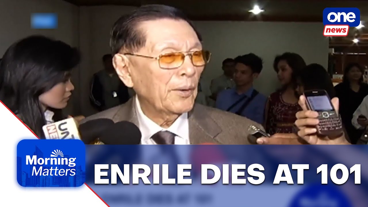 Juan Ponce Enrile dies at 101 | Morning Matters 