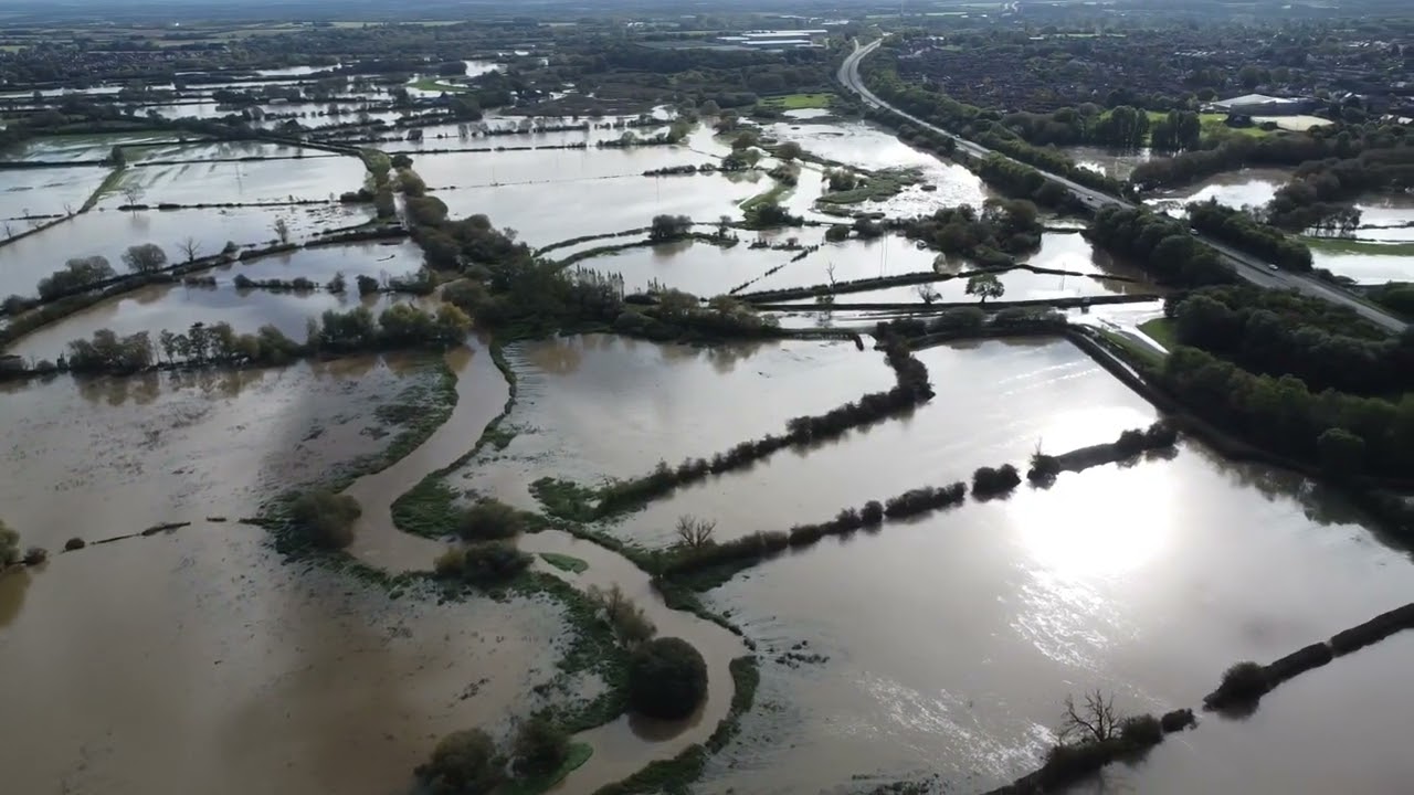 Storm Badet hits Loughborough area with Massive Flooding to surrounding areas