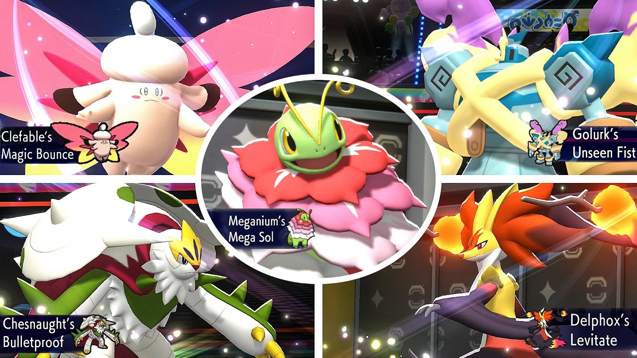 Pok&eacute;mon Champions - All New Mega Pok&eacute;mon Abilities
