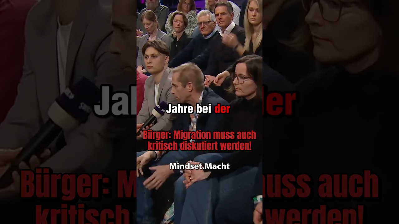 &bdquo;Man darf nichts sagen?&ldquo; &ndash; B&uuml;rger wird deutlich. #politik #deutschland #youtube #mindset #fypシ