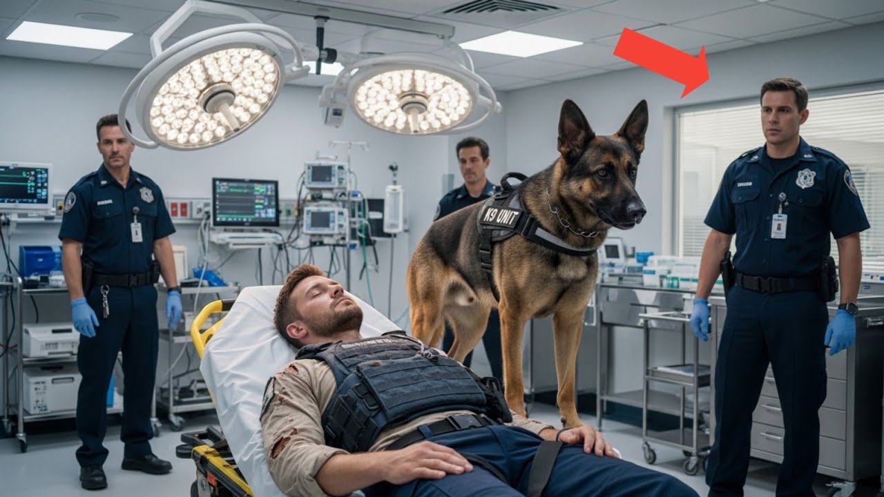 The K9 Wouldn’t Let Anyone Near the Wounded SEAL — Until a Rookie Nurse Spoke the Unit Code