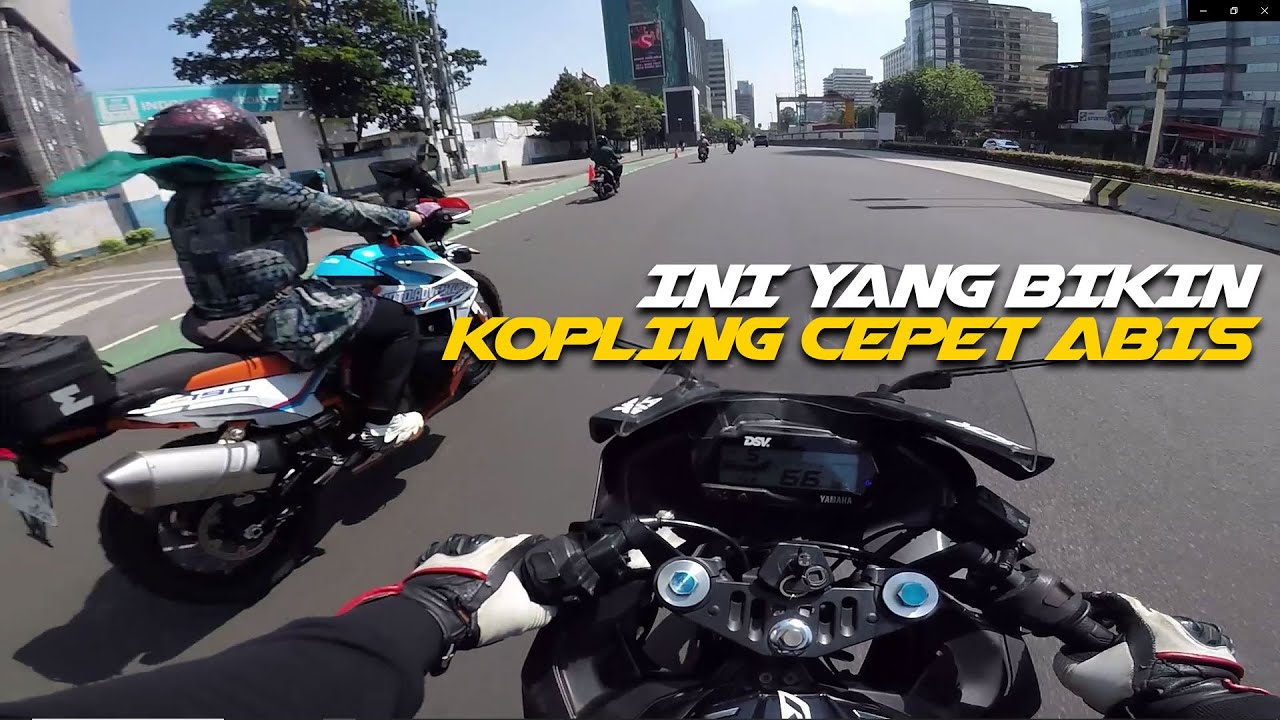 MOTOVLOG SUNMORI YAMAHA R15 V3 BAHAS RINGAN SEPUTAR KOPLING
