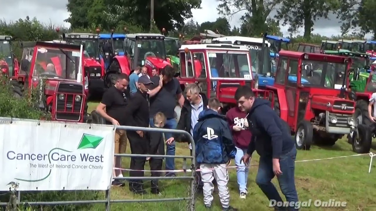 Tractor and Car Run in Ballyare 2022