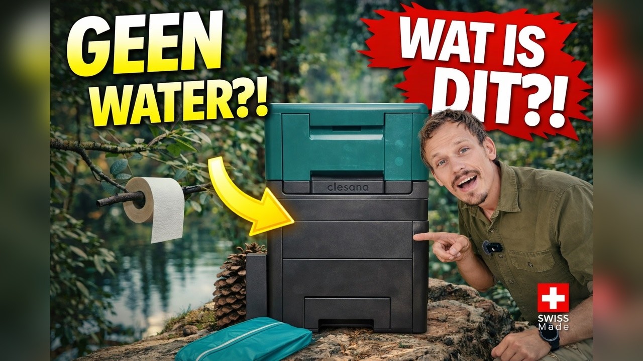 Toilet without water?! This is how the Clesana X1 works (unboxing + explanation)